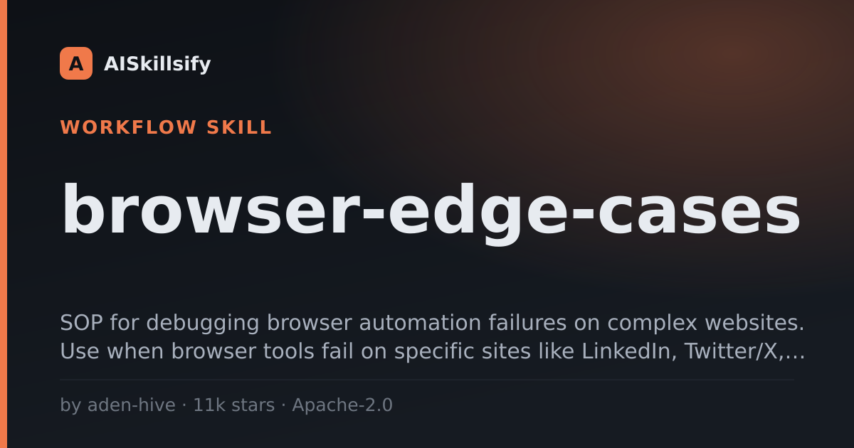 browser-edge-cases skill by aden-hive