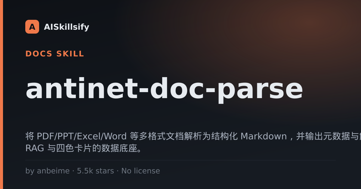 antinet-doc-parse skill by anbeime