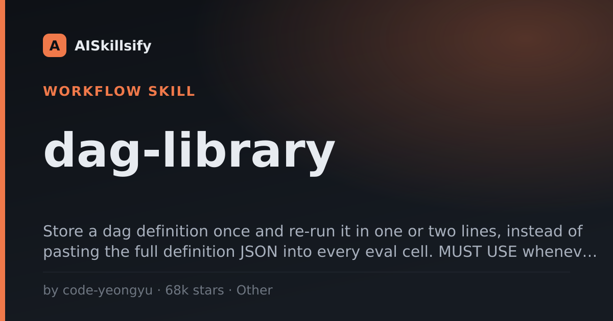 dag-library skill by code-yeongyu