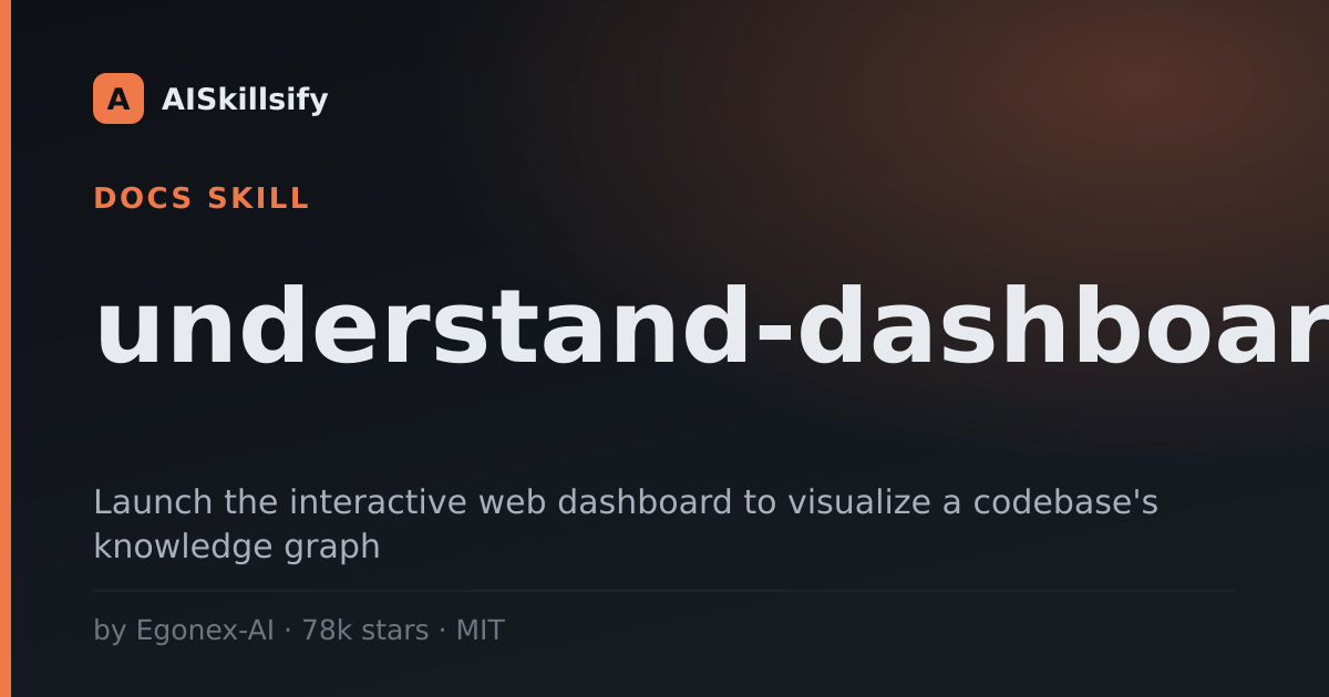 understand-dashboard skill by Egonex-AI