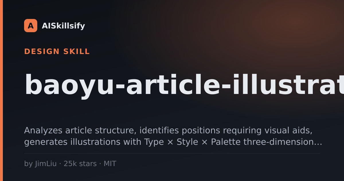 baoyu-article-illustrator skill by JimLiu