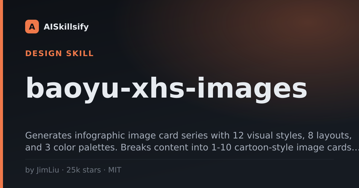baoyu-xhs-images skill by JimLiu