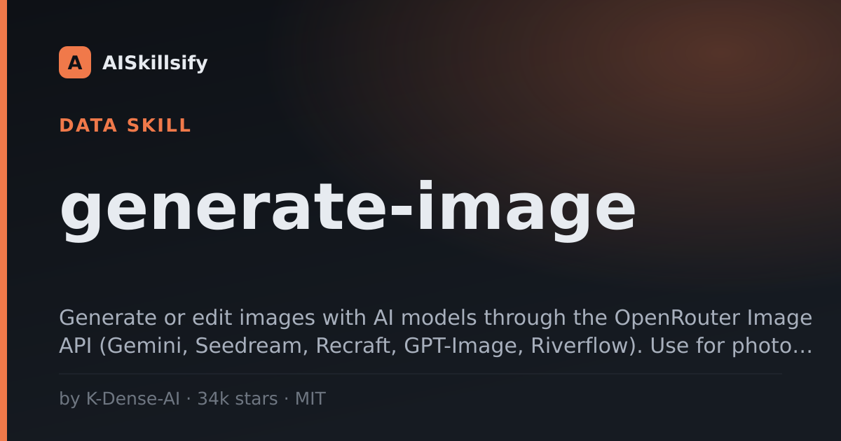 generate-image skill by K-Dense-AI