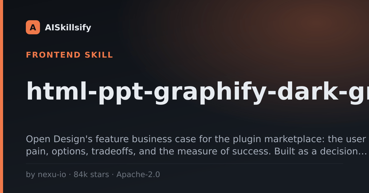 html-ppt-graphify-dark-graph skill by nexu-io