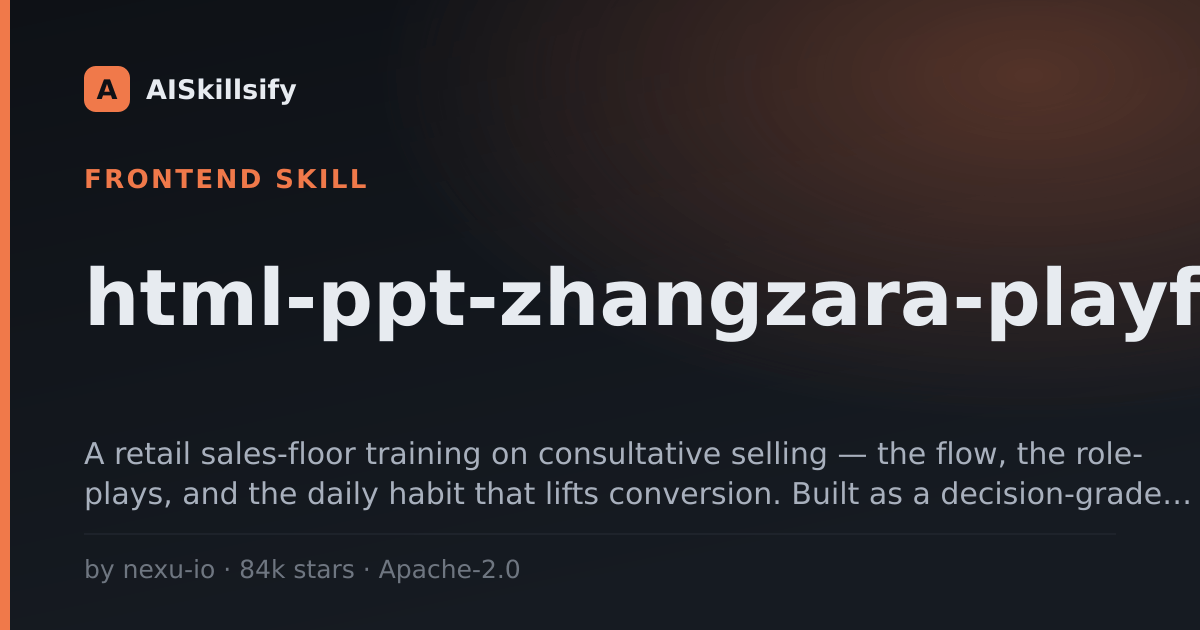 html-ppt-zhangzara-playful skill by nexu-io