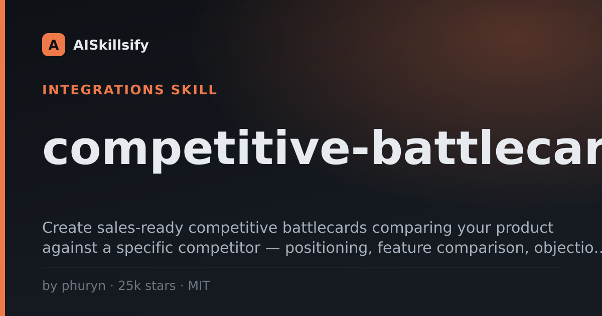 competitive-battlecard skill by phuryn