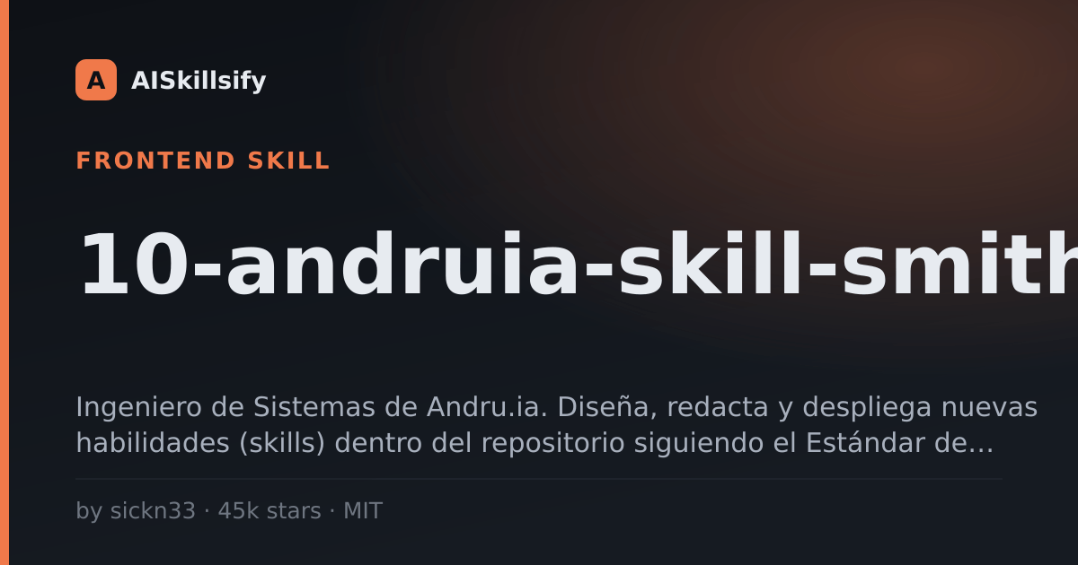 10-andruia-skill-smith skill by sickn33